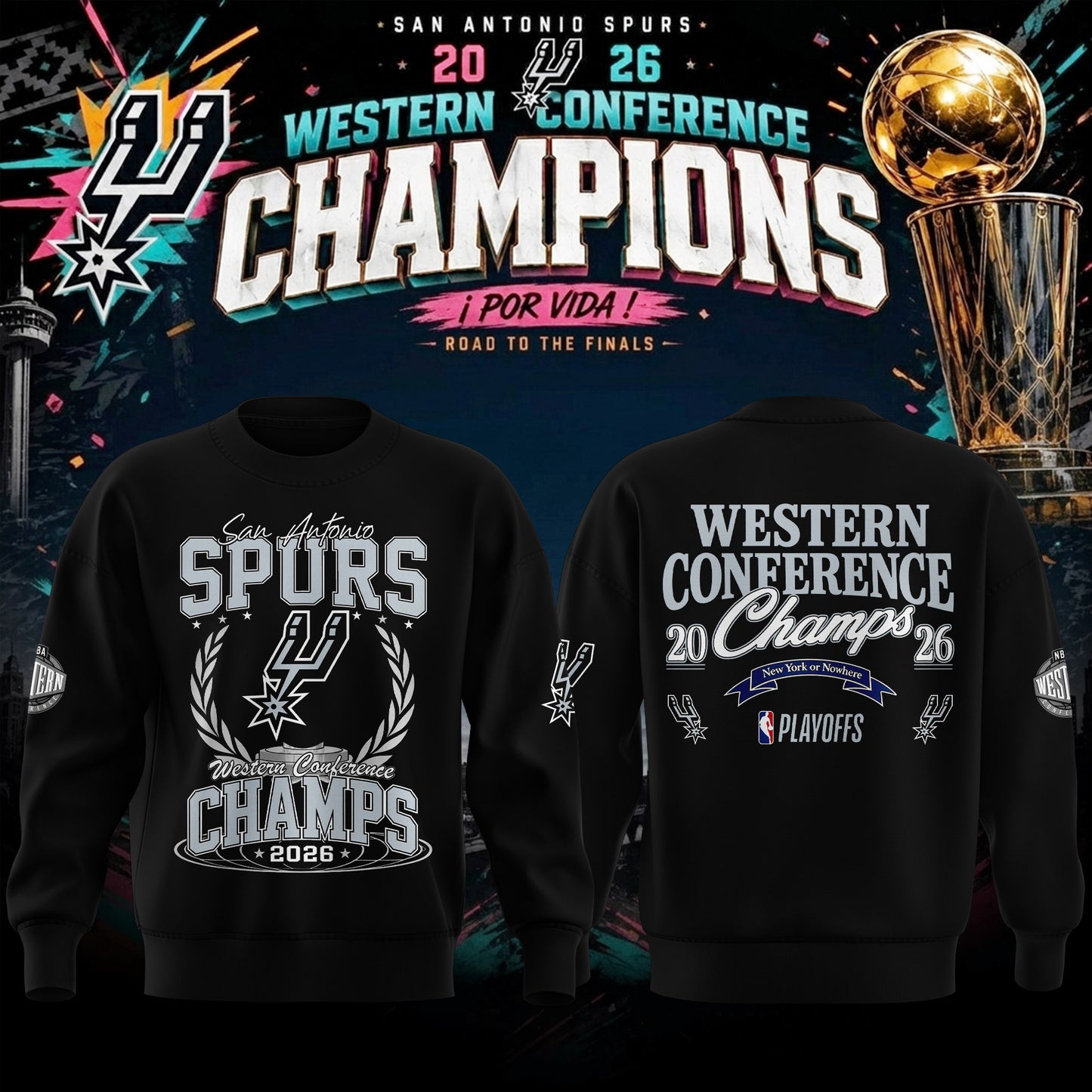 . 2026 Western Conference Champions Sweater