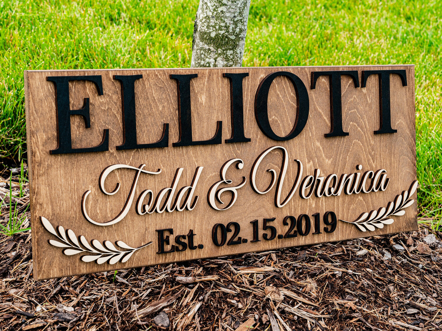 Anniversary Gift | Gift for Him | Gift for Her | Personalized Gifts | Bridal Shower Gift | Last Name Established Sign | Custom Wedding Gift
