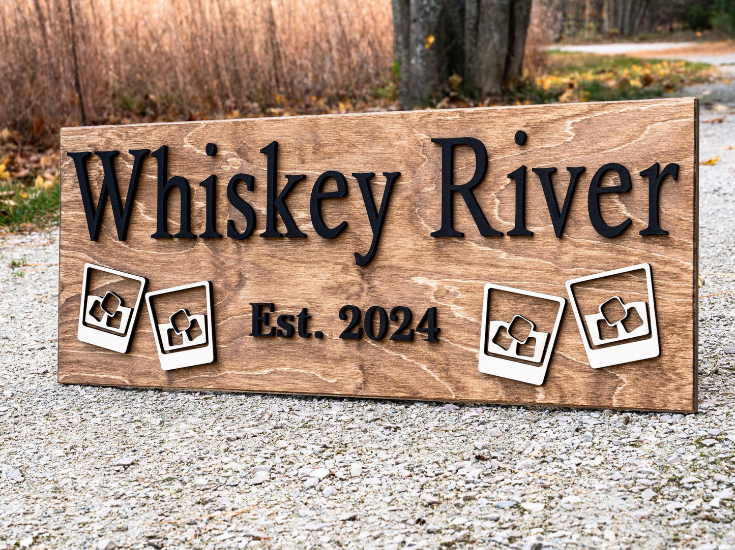 Man Cave Pub Bar Decor | Personalized Bar Cocktail Sign | Custom Wooden Sign Personalized Cabin Gift Rustic Home Decor Basement Bar Home Bar
