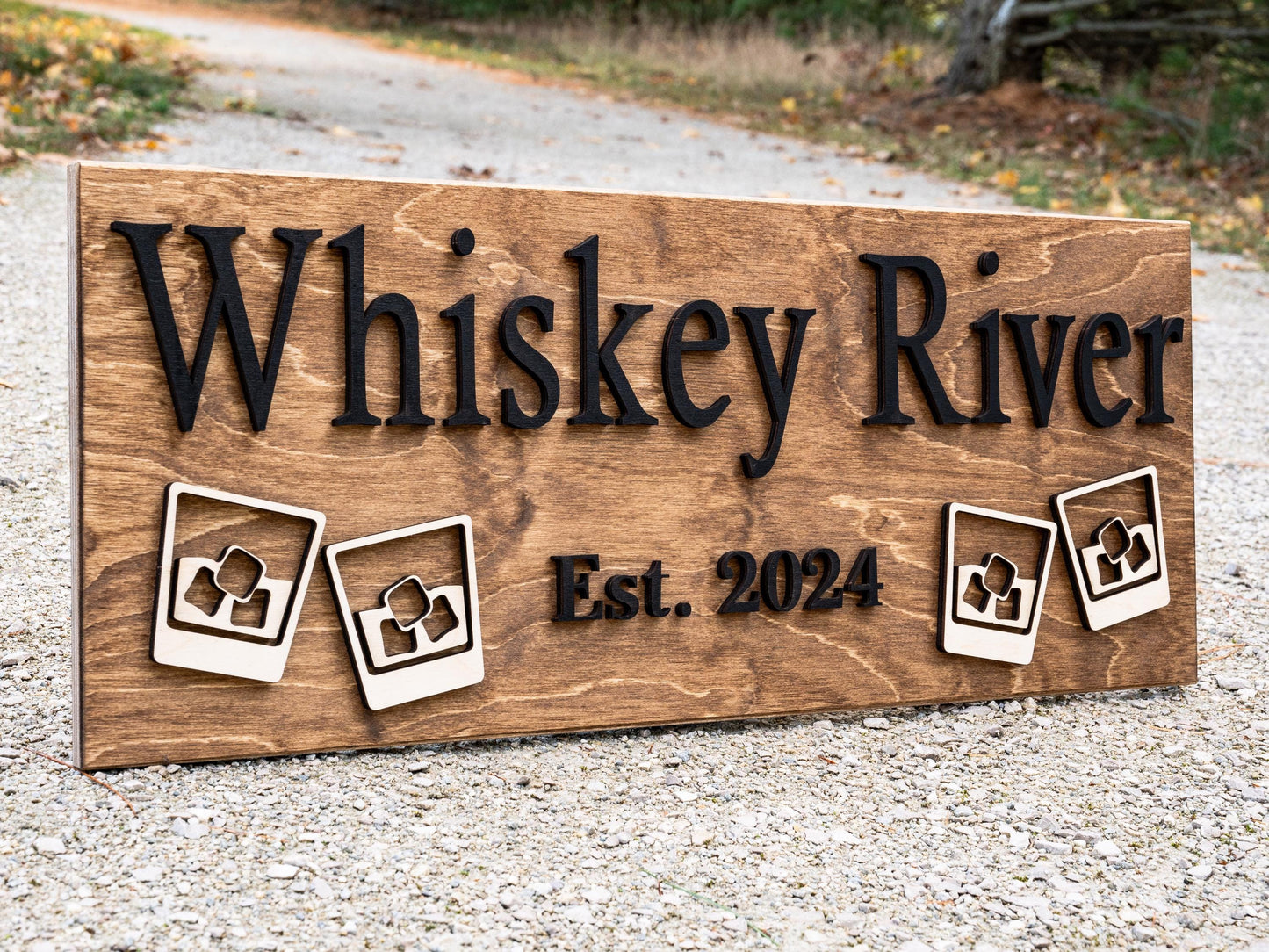 Man Cave Pub Bar Decor | Personalized Bar Cocktail Sign | Custom Wooden Sign Personalized Cabin Gift Rustic Home Decor Basement Bar Home Bar