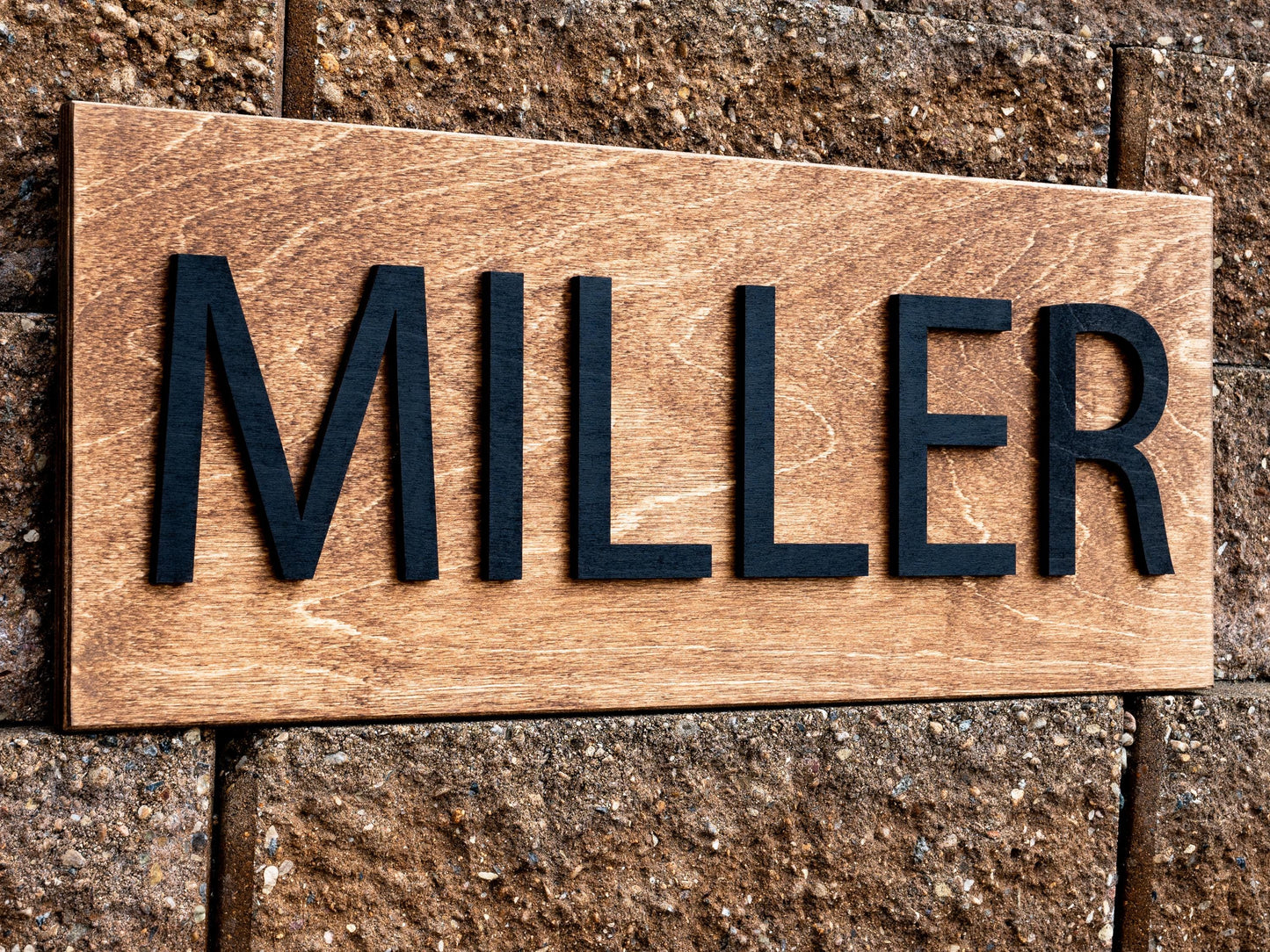 Custom Wood Name Sign | Personalized Wedding Gift Last Name Sign | Family Name Sign | Anniversary Gift Wooden Sign Wedding Sign Couples Gift