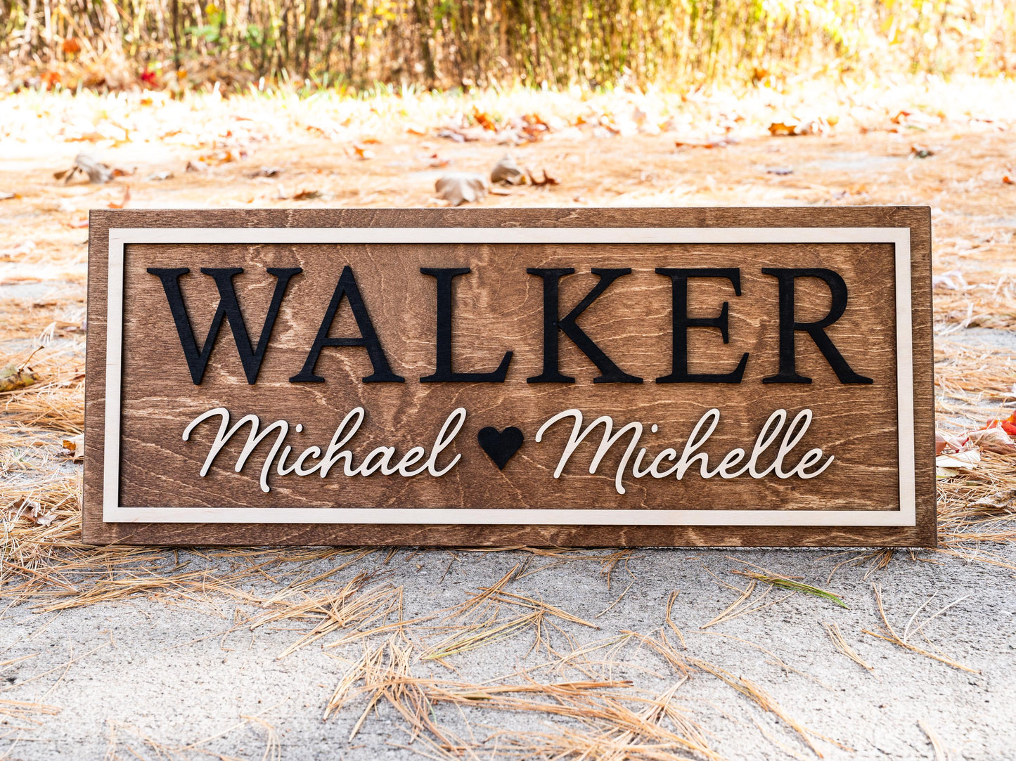 Last Name Established Sign | Gift for Couples | Personalized Wedding Gift Anniversary Gift | Bridal Shower Gift | Engagement Gifts Wood Sign