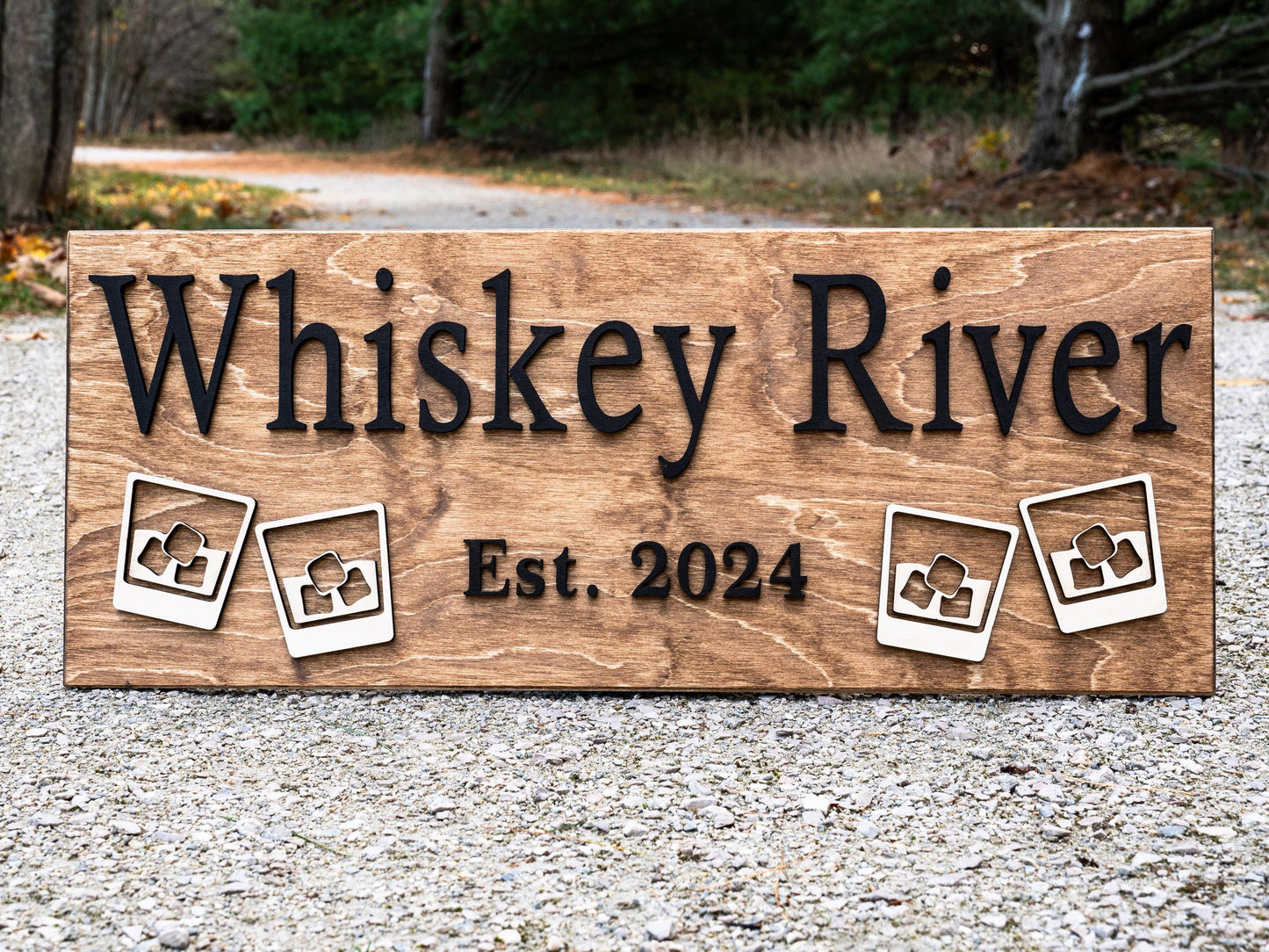 Man Cave Pub Bar Decor | Personalized Bar Cocktail Sign | Custom Wooden Sign Personalized Cabin Gift Rustic Home Decor Basement Bar Home Bar