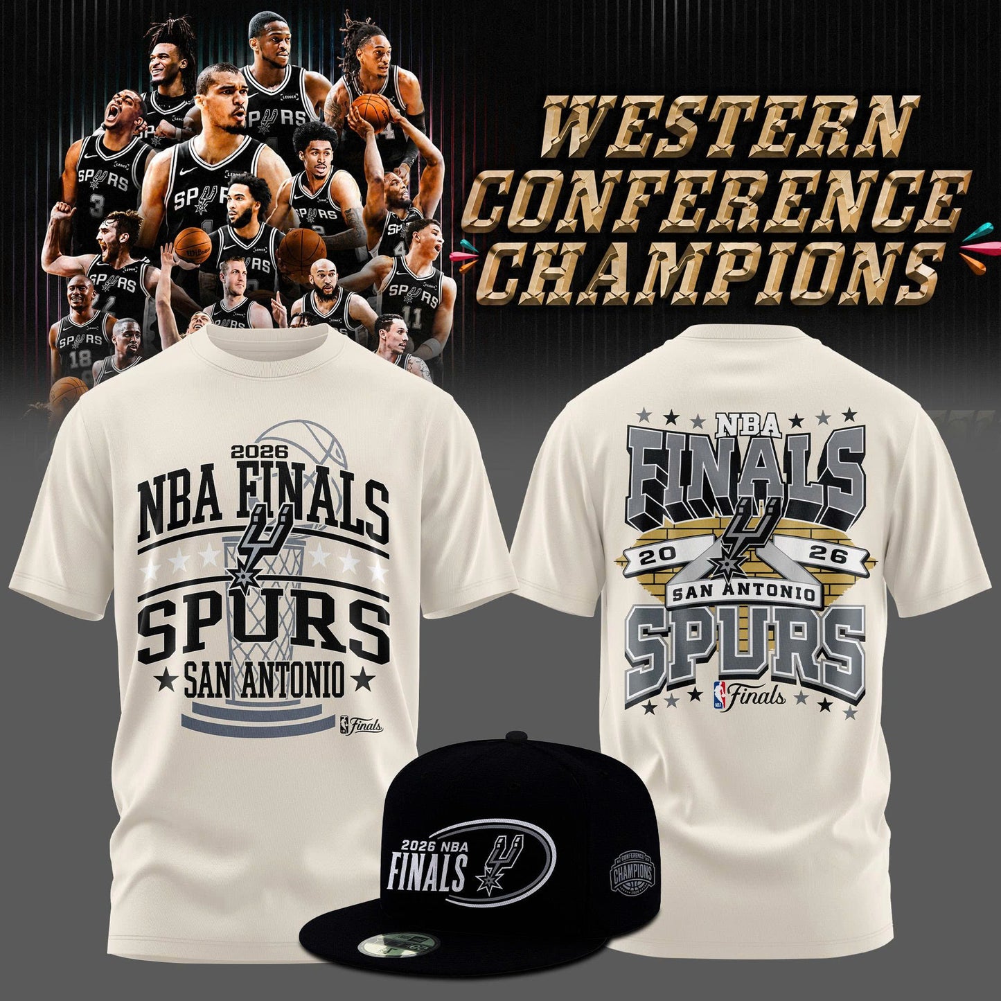 _ 2026 Western Conference Champions Tshirt