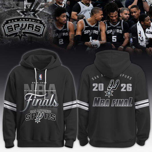_   Spurs 2026 Finals Game NBA Hoodie Limited Edition
