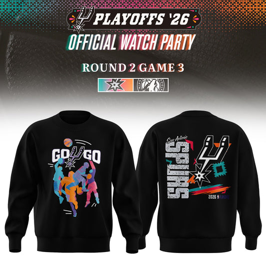 2026 Game3 San Antonio Spurs Playoffs Sweater