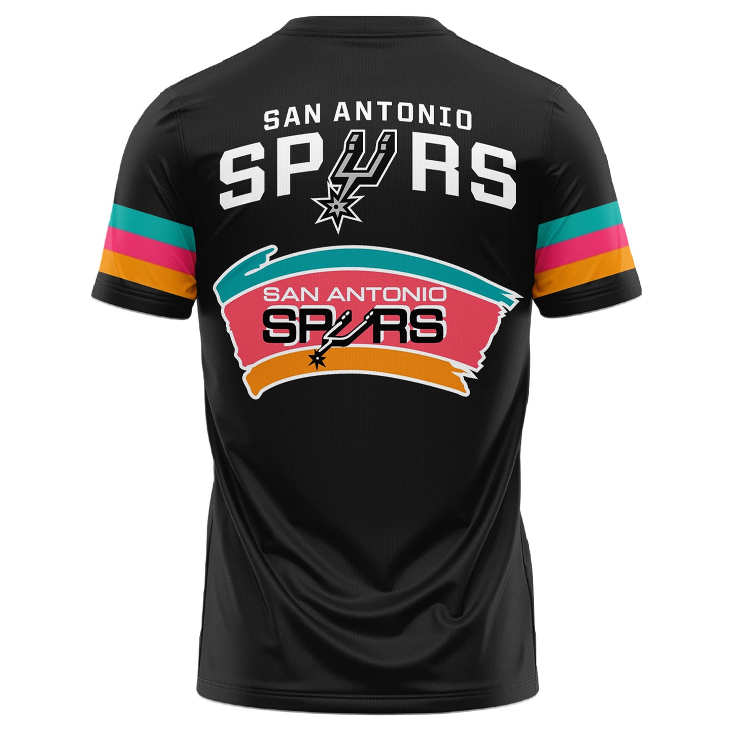 _San Antonio Spurs Classic Colors City Tshirt