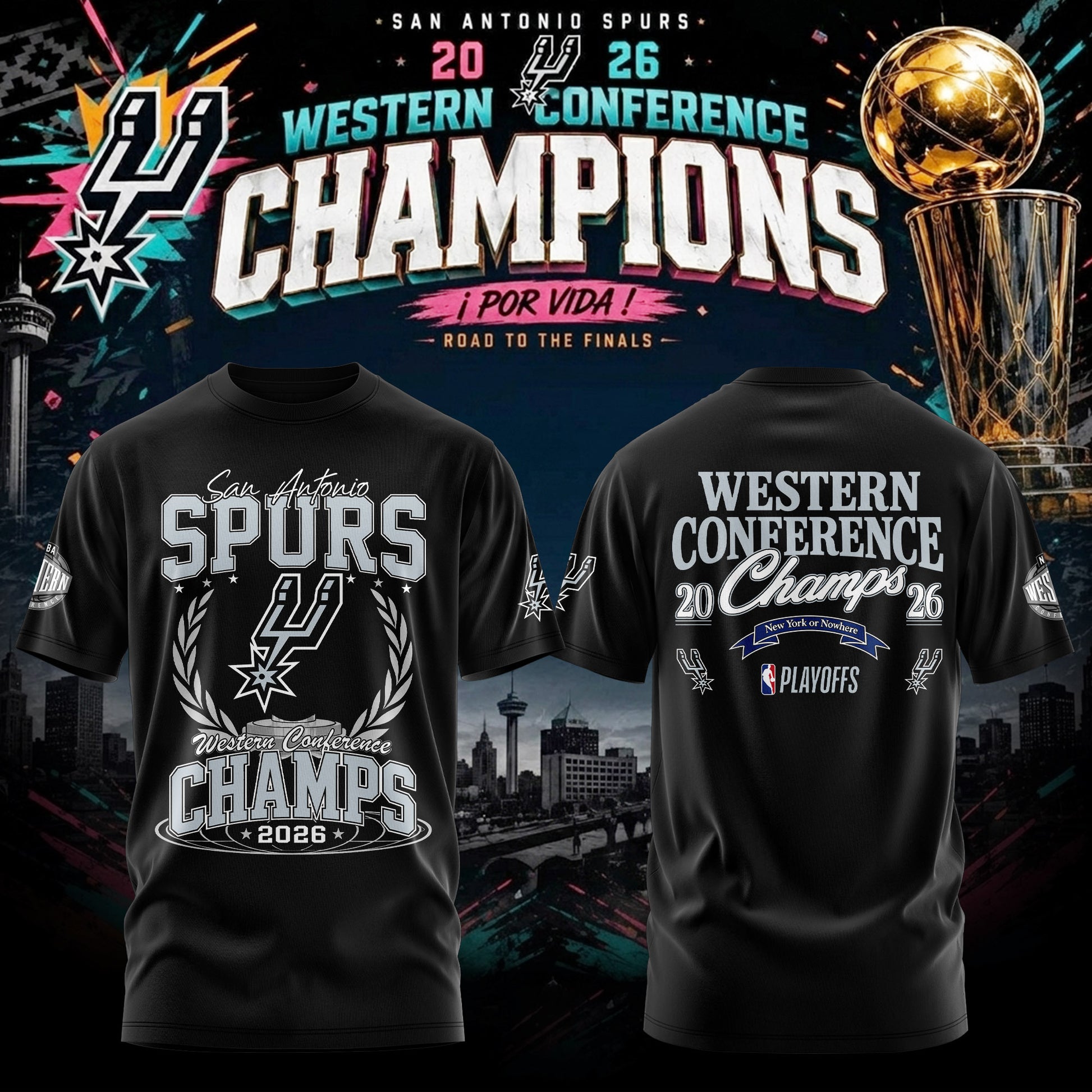 _2026 Western Conference Champions Tshirt