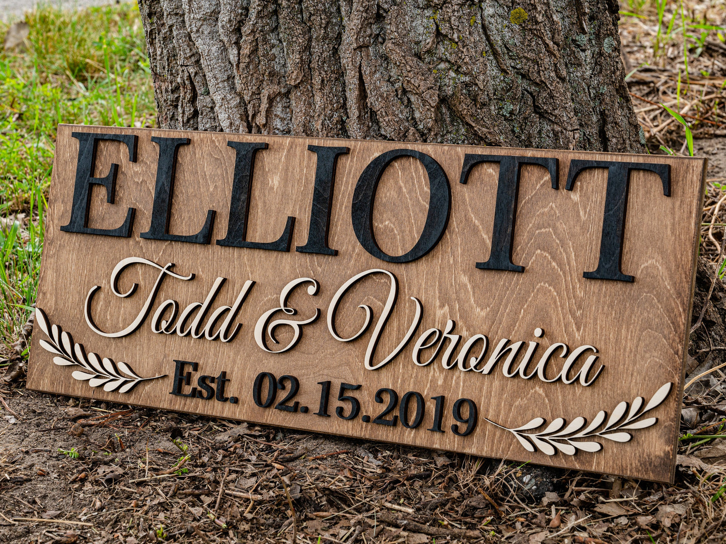 Anniversary Gift | Gift for Him | Gift for Her | Personalized Gifts | Bridal Shower Gift | Last Name Established Sign | Custom Wedding Gift