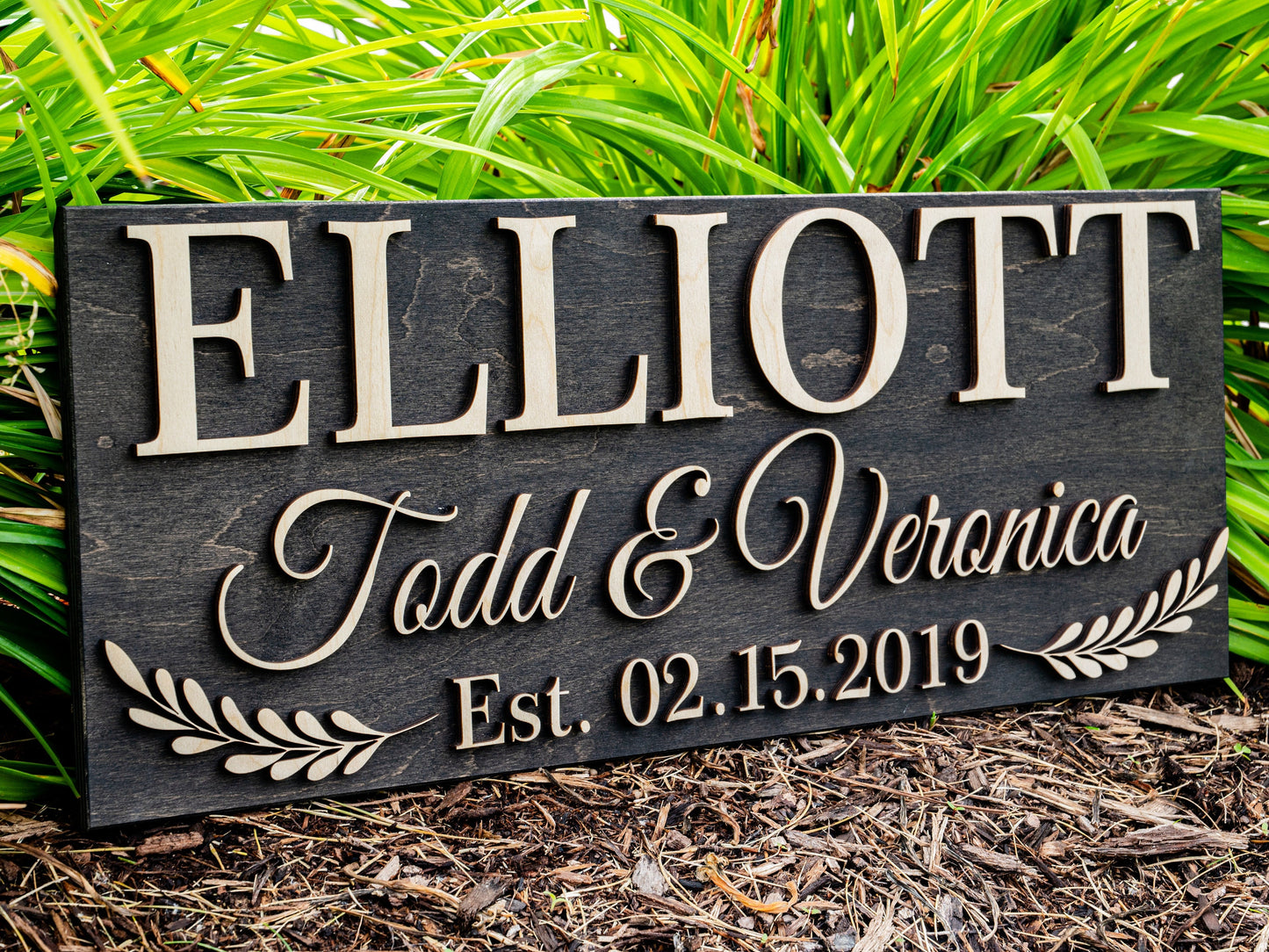 Anniversary Gift | Gift for Him | Gift for Her | Personalized Gifts | Bridal Shower Gift | Last Name Established Sign | Custom Wedding Gift
