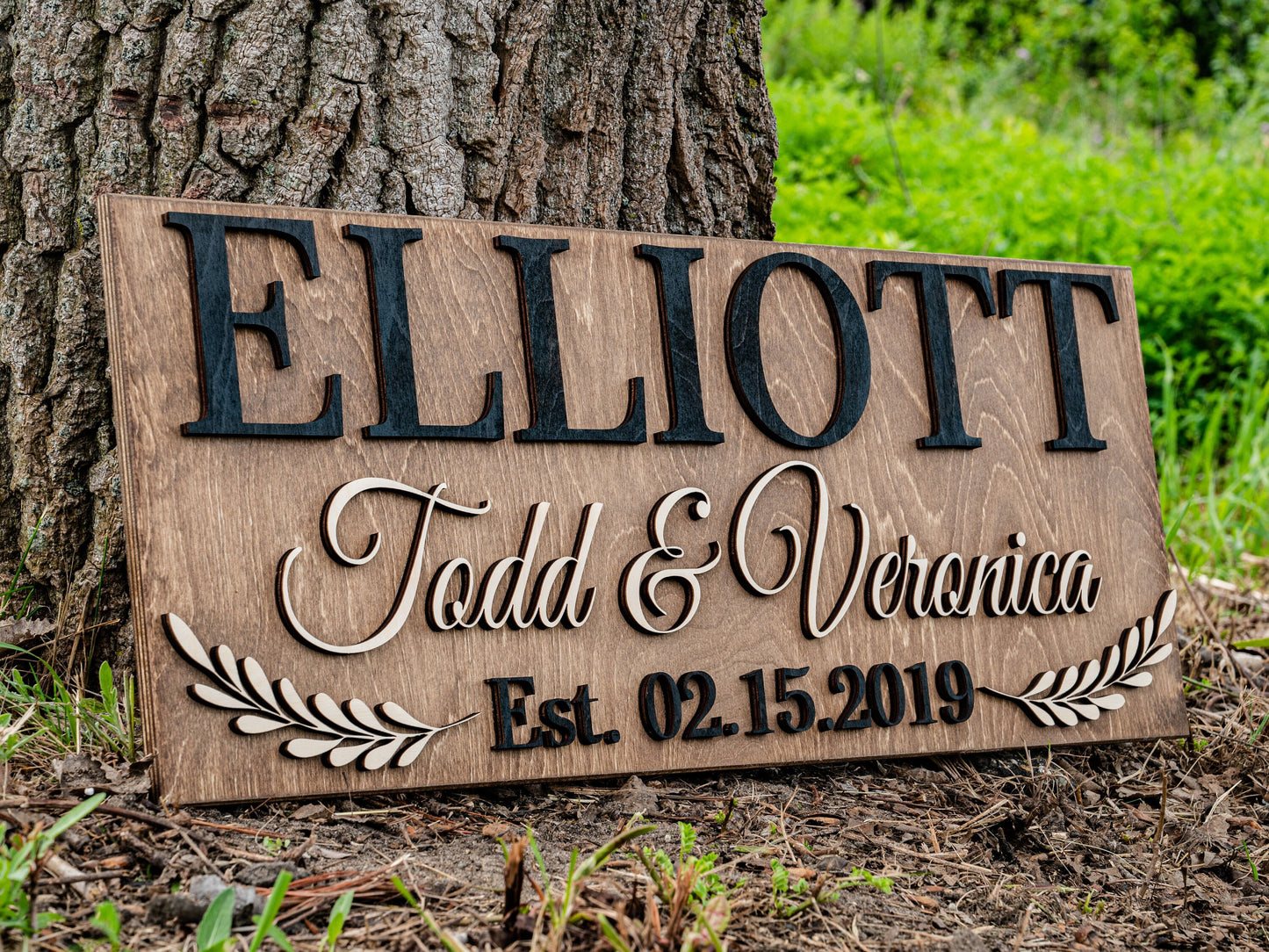 Anniversary Gift | Gift for Him | Gift for Her | Personalized Gifts | Bridal Shower Gift | Last Name Established Sign | Custom Wedding Gift