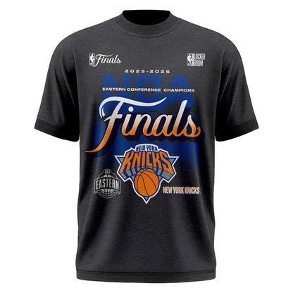Exclusive New York Knicks 2026 Eastern Conference Champions Locker Room T-Shirt.