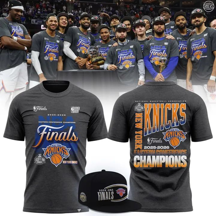 New York Knicks 2026 Eastern Conference Champions T-Shirt