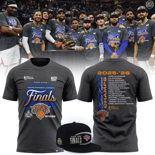 New York Knicks 2026 Eastern Conference Champions T-Shirt(v1)