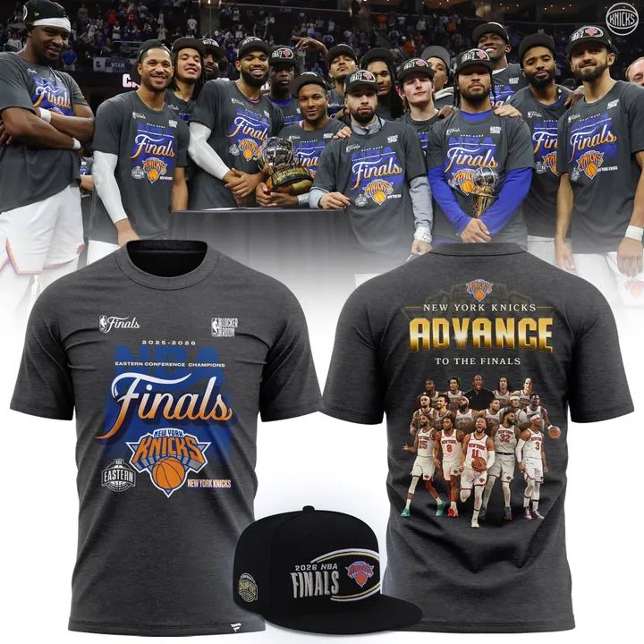 New York Knicks 2026 Eastern Conference Champions T-Shirt(v3)