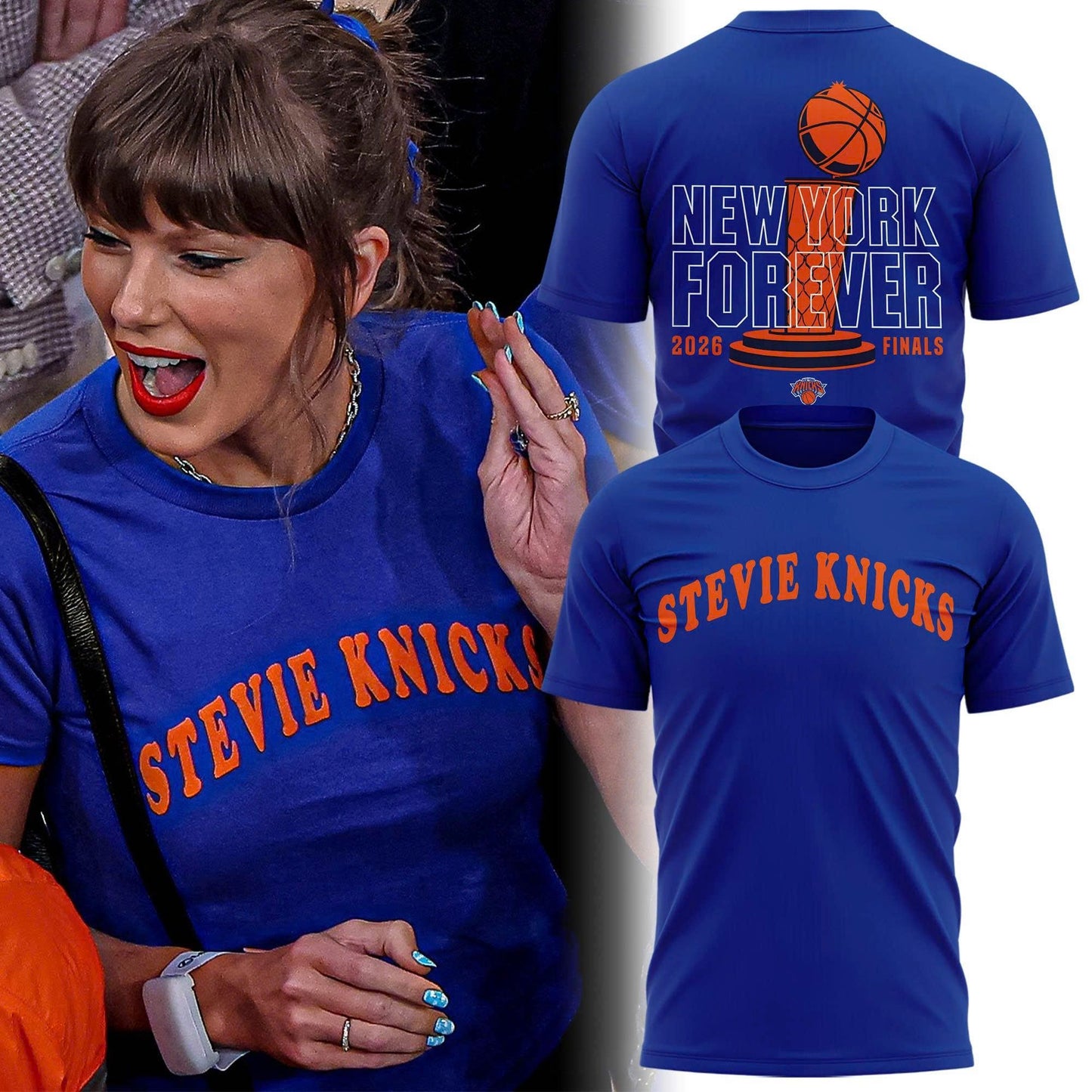 Stevie Knicks Shirt Taylor Swift Shirt, New York Knicks Finals Shirt