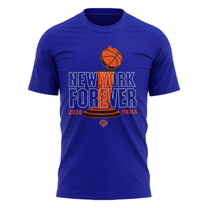 New York Knicks New York Forever 2026 Finals Game Shirt