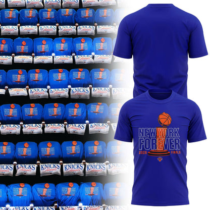 New York Knicks New York Forever 2026 Finals Game 4 Finals T-Shirt