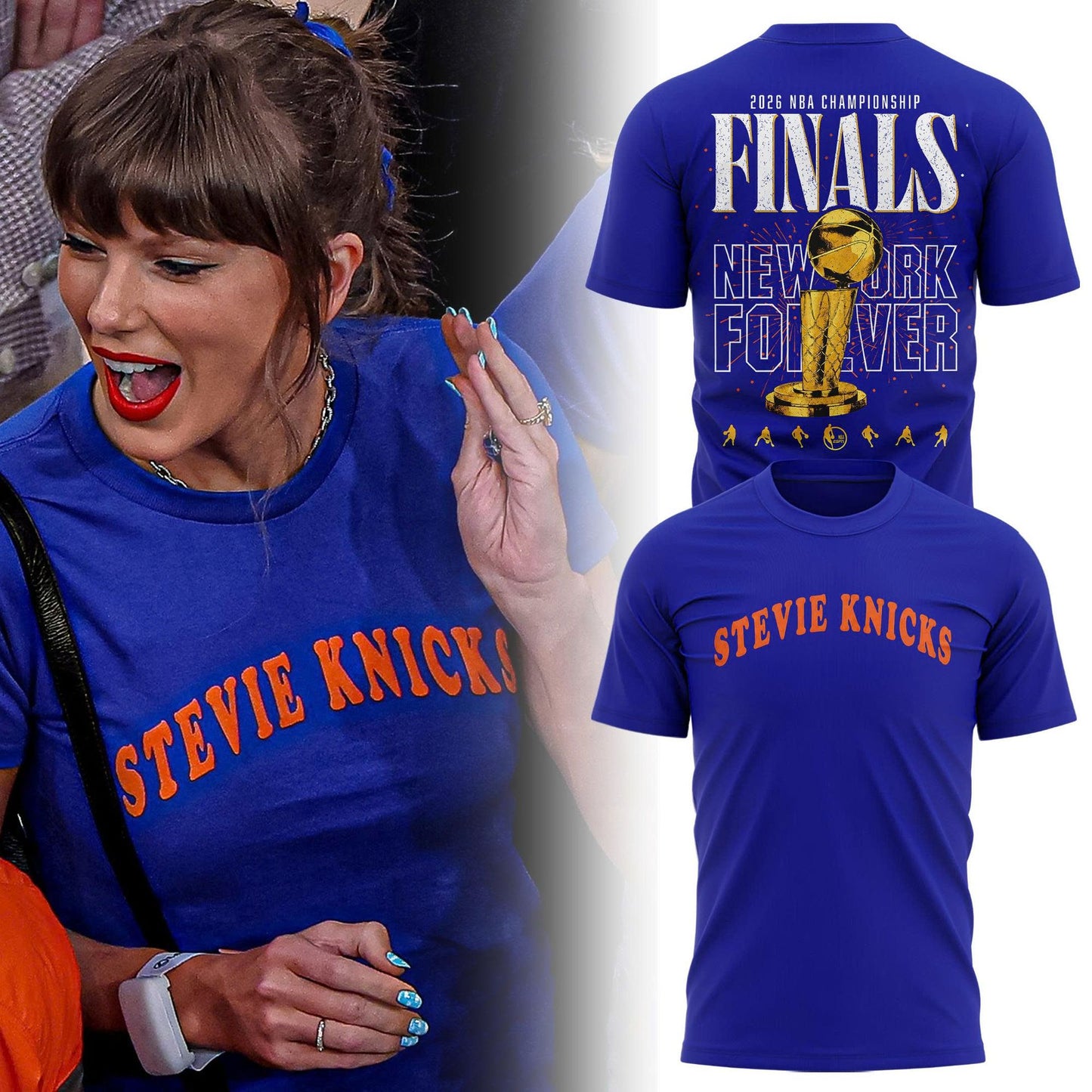 Stevie Knicks Shirt, New York Forever T-Shirt, New York Knicks Finals Shirt