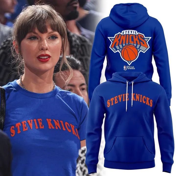 Unisex Blue 2026 Finals Stevie Knicks Hoodie, Taylor Swift Finals Hoodie