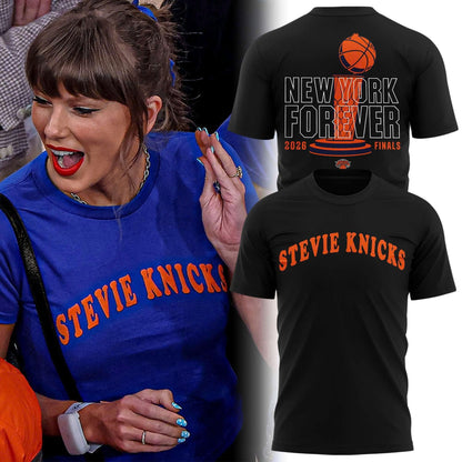 Stevie Knicks Shirt, Taylor Swift Shirt-Black, New York Knicks Finals Shirt