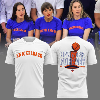 KnickelBack Shirt, Taylor Swift Shirt-White, New York Knicks Finals Shirt