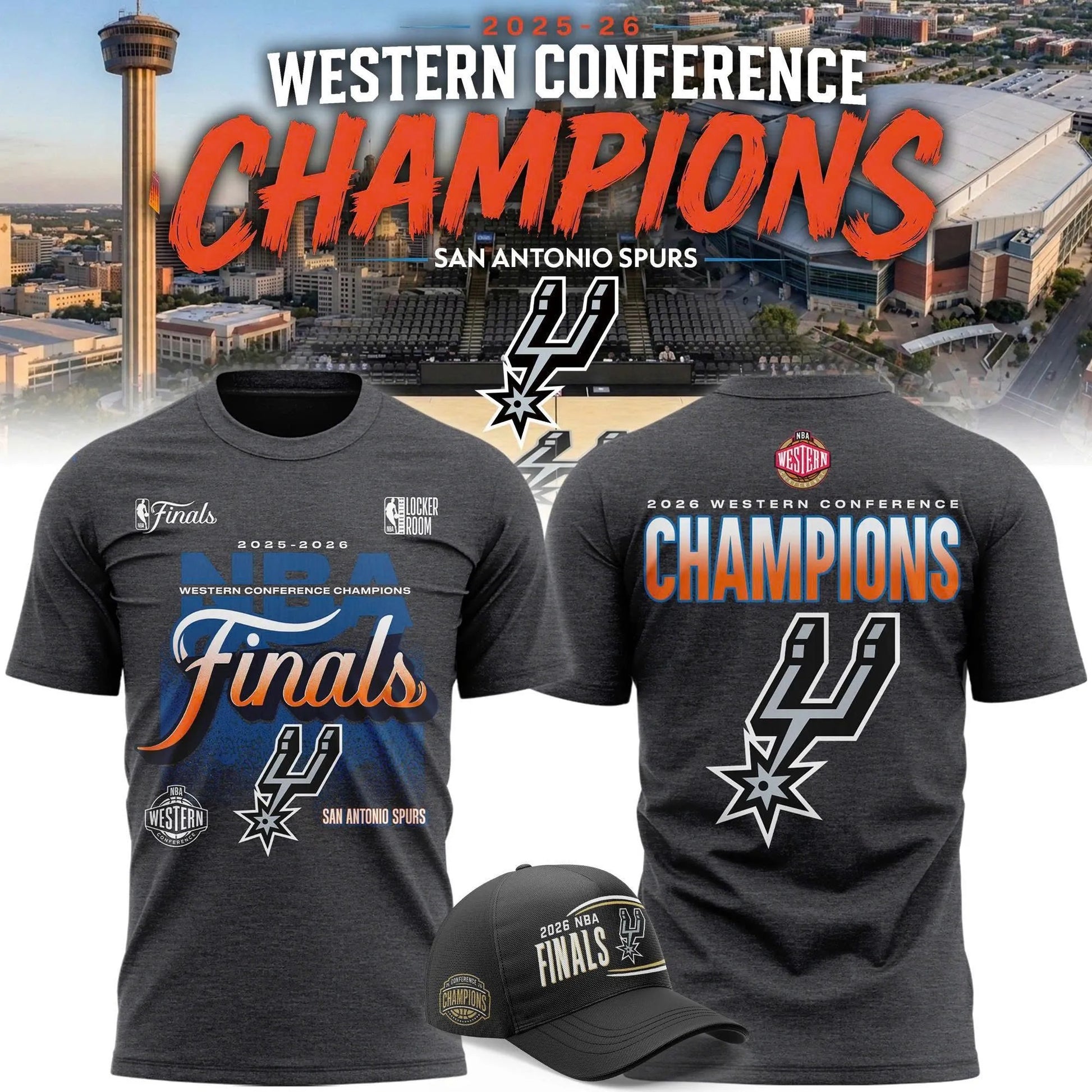_    Spurs 2026 Finals Game NBA Tshirt Limited Edition V1