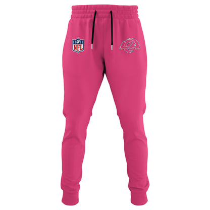 Los Angeles Rams Special Pink Crucial Catch 2026 Limited Edition Hoodie