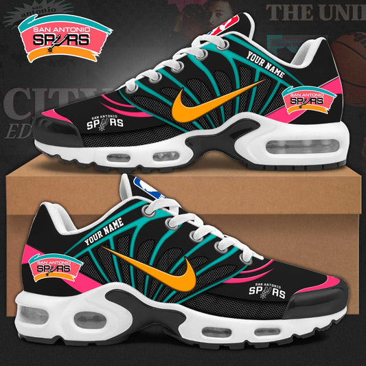 _        San Antonio Spurs Classic Colors City Air Max Plus Sneakers Limited Edition