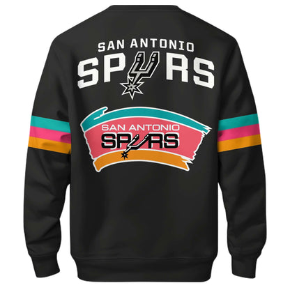 _San Antonio Spurs Classic Colors City SWEATSHIRT