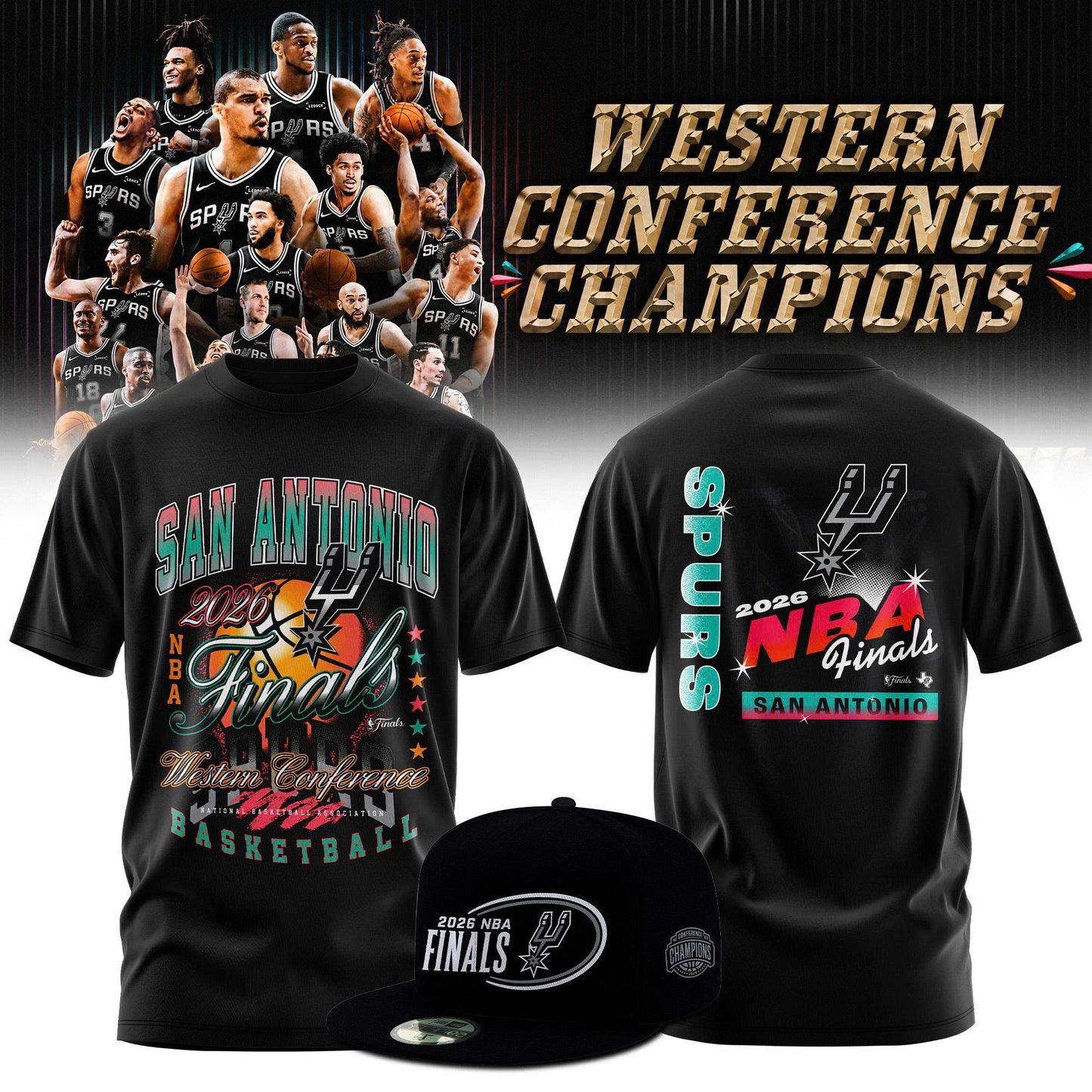 _  2026 Western Conference Champions Tshirt