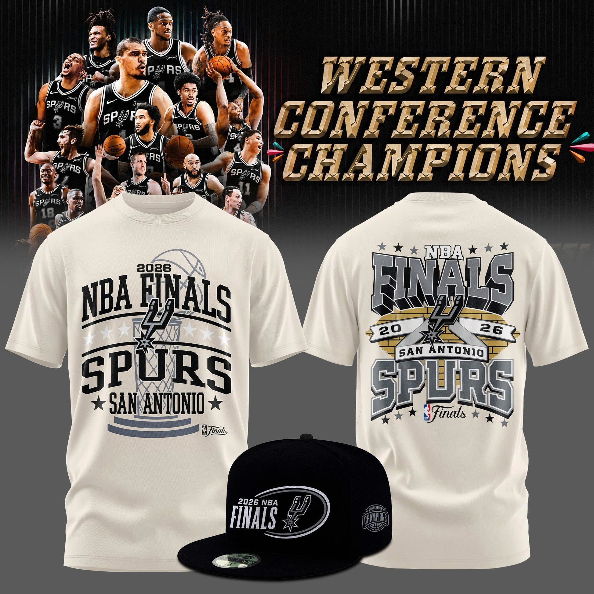 _  2026 Western Conference Champions Tshirt