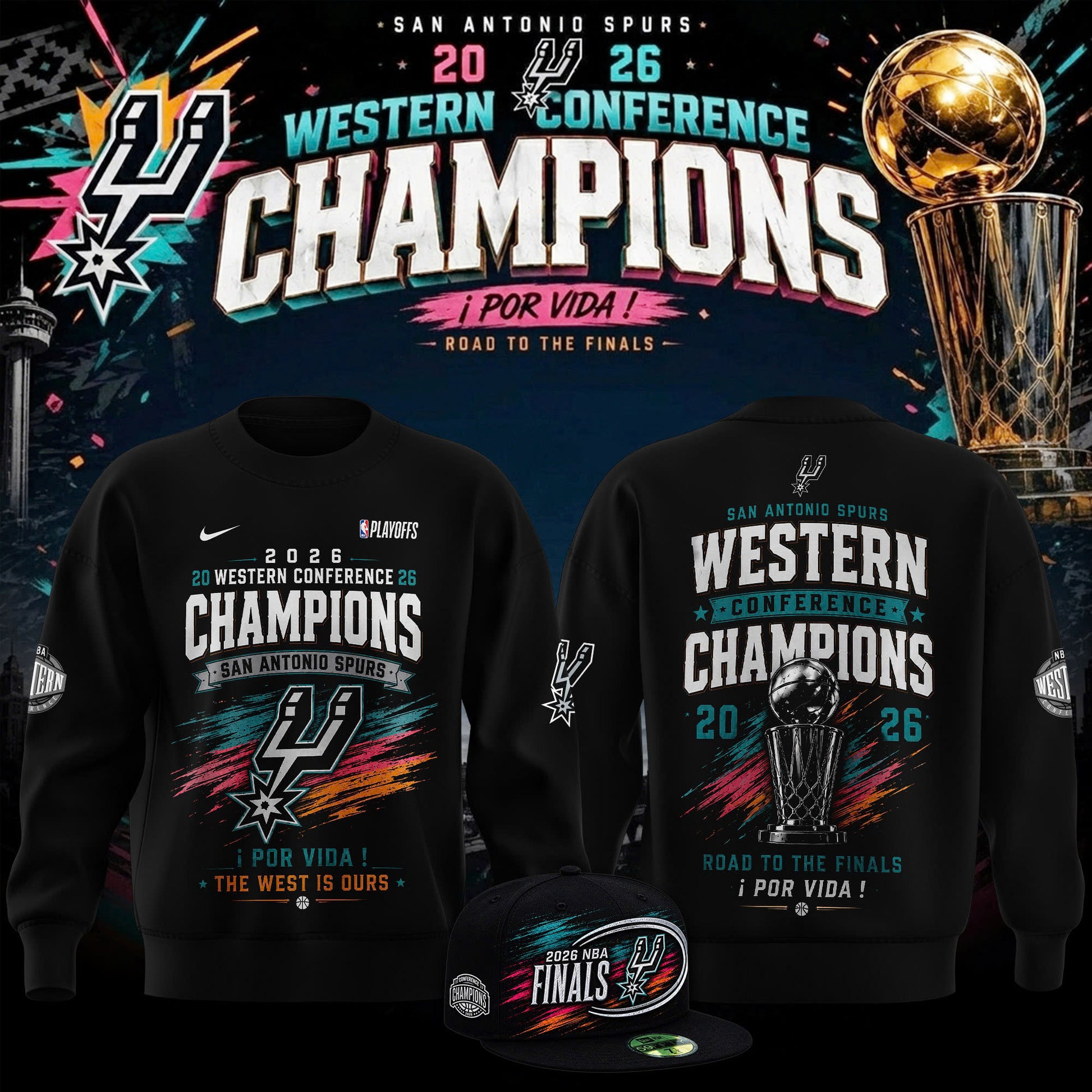 _   2026 Western Conference Champions  Sweater